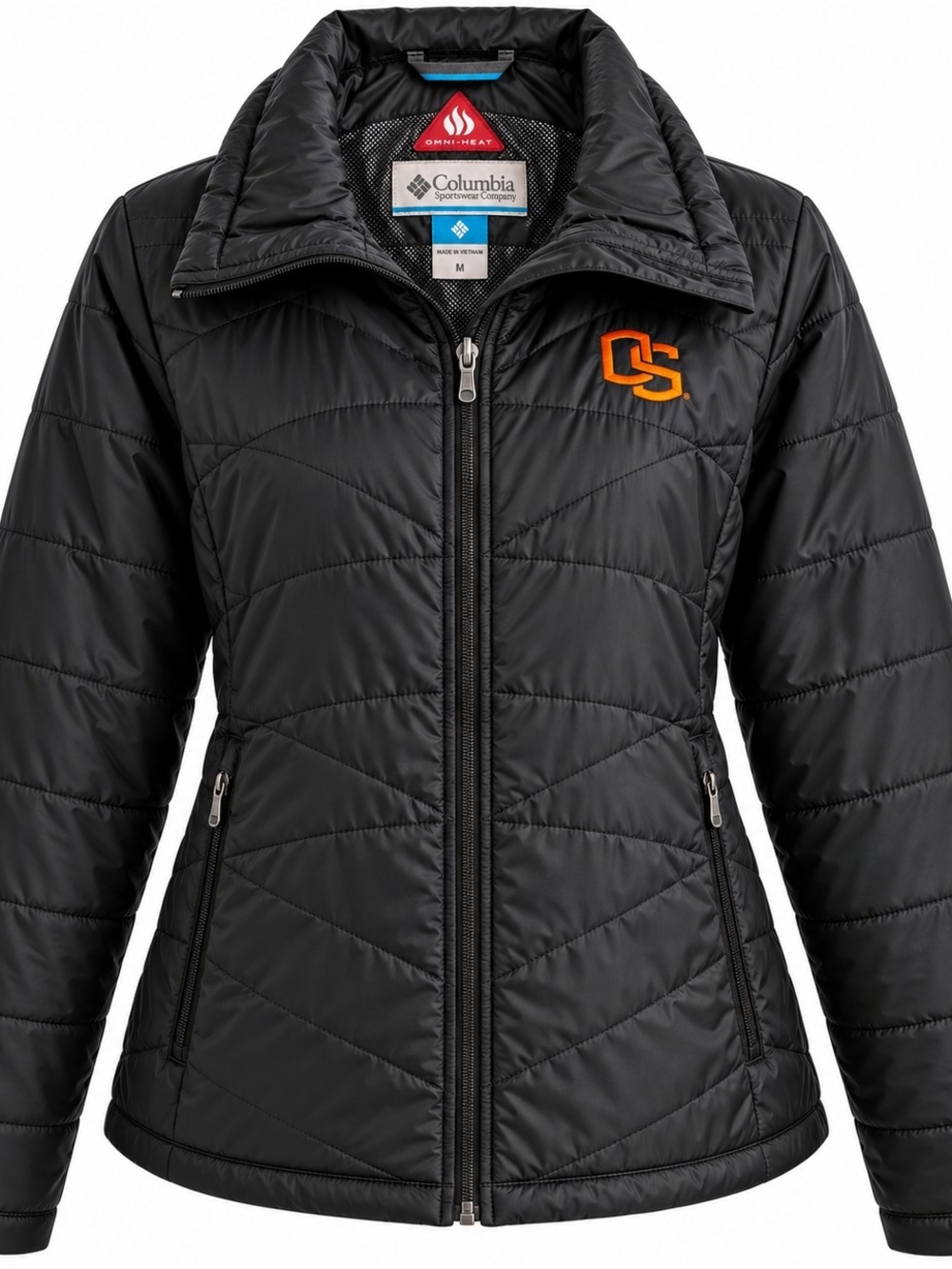 Columbia Oregon State Beavers Women’s M Omni Heat Lightweight Quilted Jacket